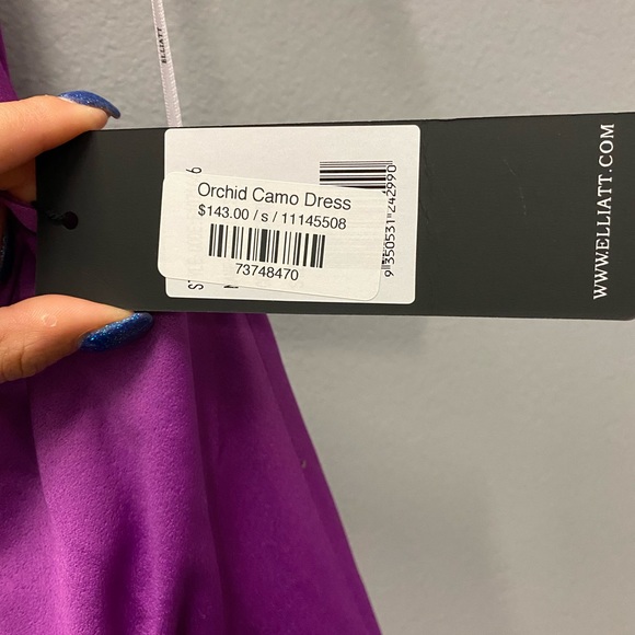 NEW ELLIAT Orchid Camo Dress, size small - Picture 5 of 8